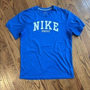 Nike Women’s Bright Blue Dri Fit Tee, Size M